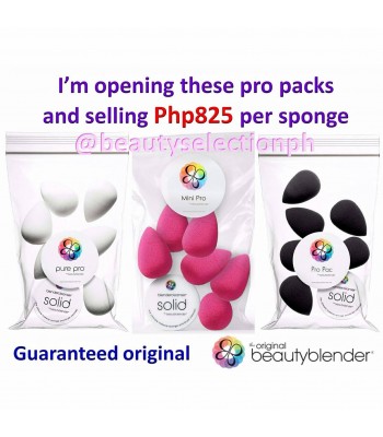 beautyblender sponge (in ziploc)