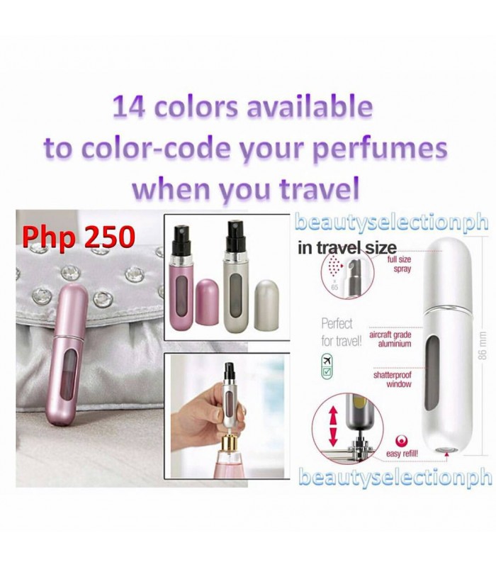 Refillable Travel Perfume Atomizer