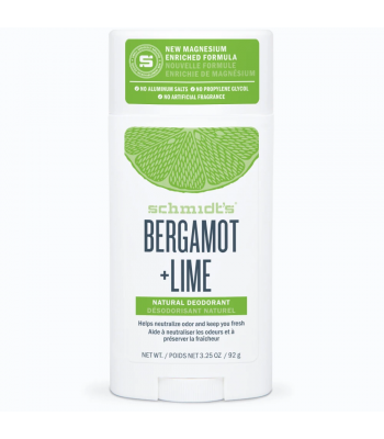 Schmidt's Bergamot and Lime Natural Deodorant