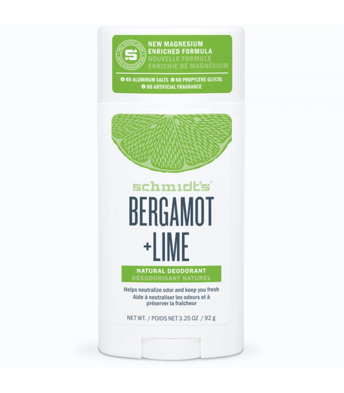 Schmidt's Bergamot and Lime Natural Deodorant