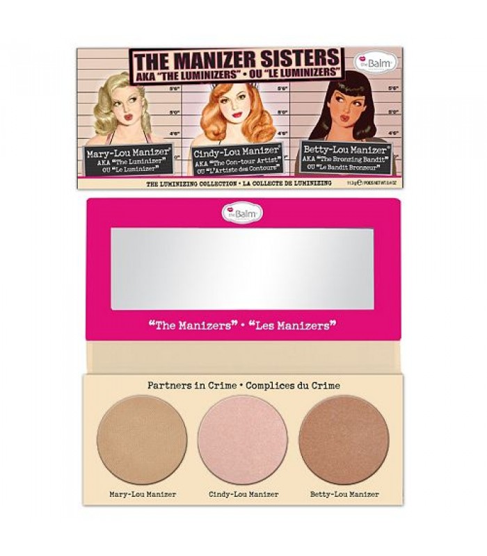 theBalm The Manizer Sisters AKA the "Luminizers” Palette