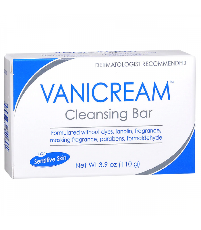 Vanicream Cleansing Bar Soap for Sensitive Skin